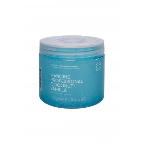 Mancine Coconut & Vanilla Salt Scrub 520g